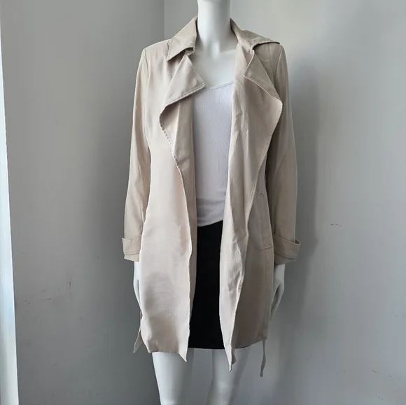 NWT Banana Republic Khaki Women's Trench Coat XS - Picture 6 of 11